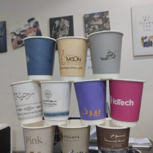 طباعة اكواب ورق