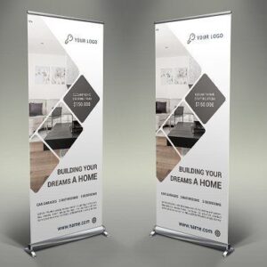 طباعة رول اب بنر