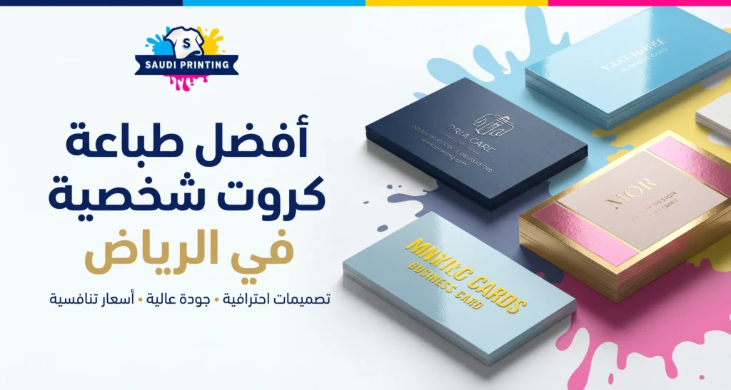 أفضل خدمات طباعة كروت شخصية في الرياض