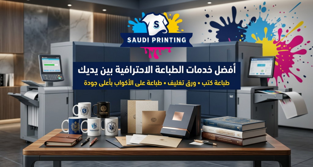 أفضل مطابع احترافية تقدم خدمات مكتبة طباعة في السعودية