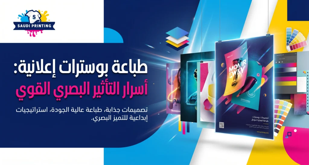 طباعة بوسترات إعلانية أسرار التأثير البصري القوي