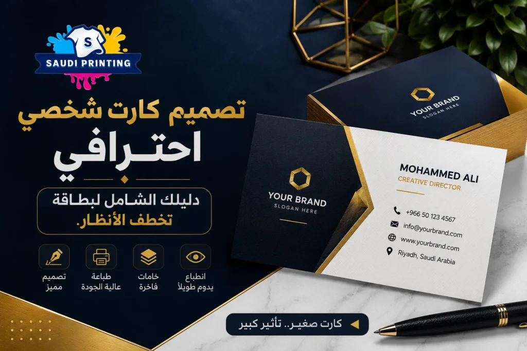 تصميم كارت شخصي احترافي: دليلك الشامل لبطاقة تخطف الأنظار.