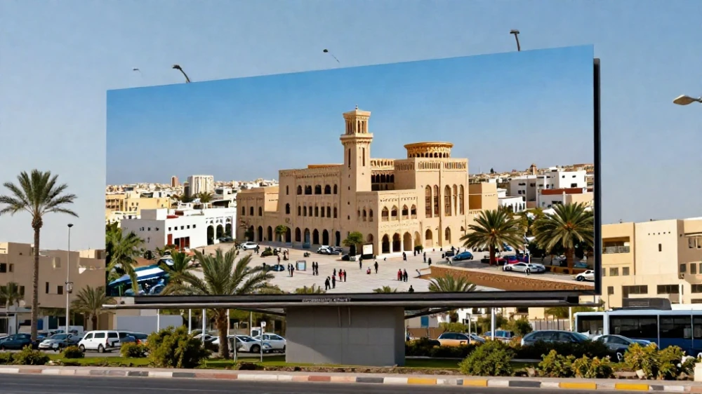 أنواع البنرات الإعلانية الخارجية