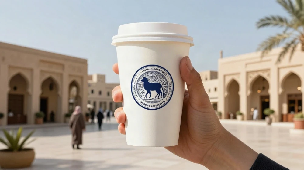 تصميم اكواب قهوة هويات تجارية