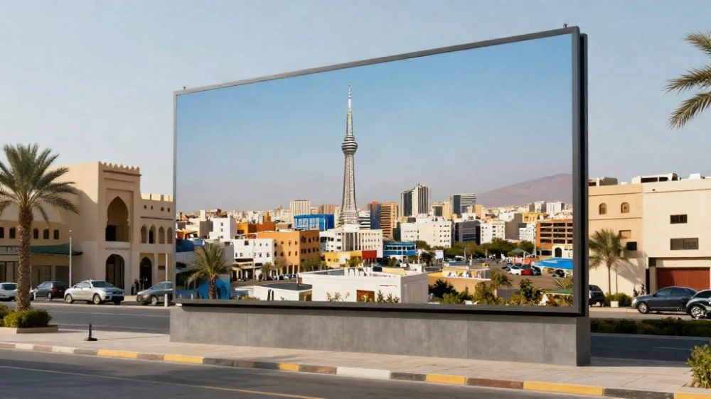 تصميم بنر اعلاني خارجي للمحلات