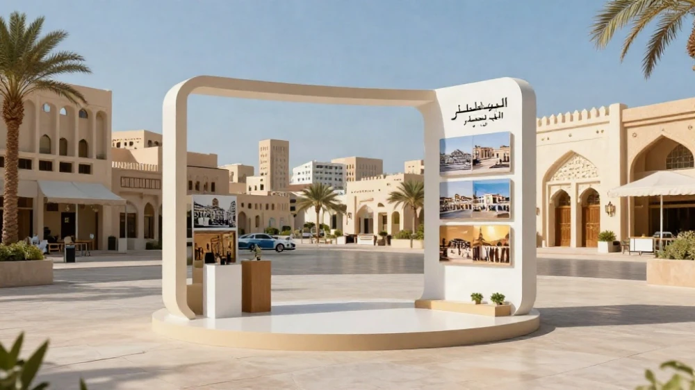 تصميم ستاندات دعاية وإعلان بالرياض