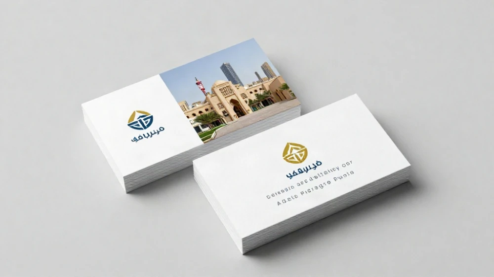 تصميم كروت شخصية فاخرة