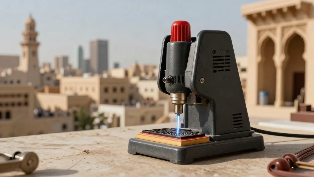 جهاز حفر الأختام بالليزر حديث