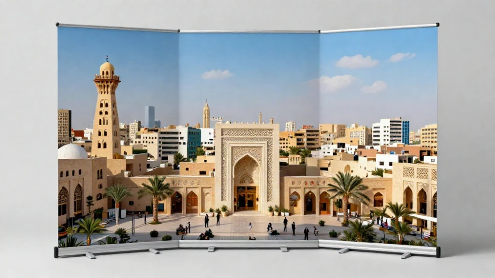 ستاندات دعاية واعلان مطوية