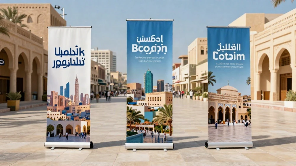 أنواع بنرات الدعاية والإعلان