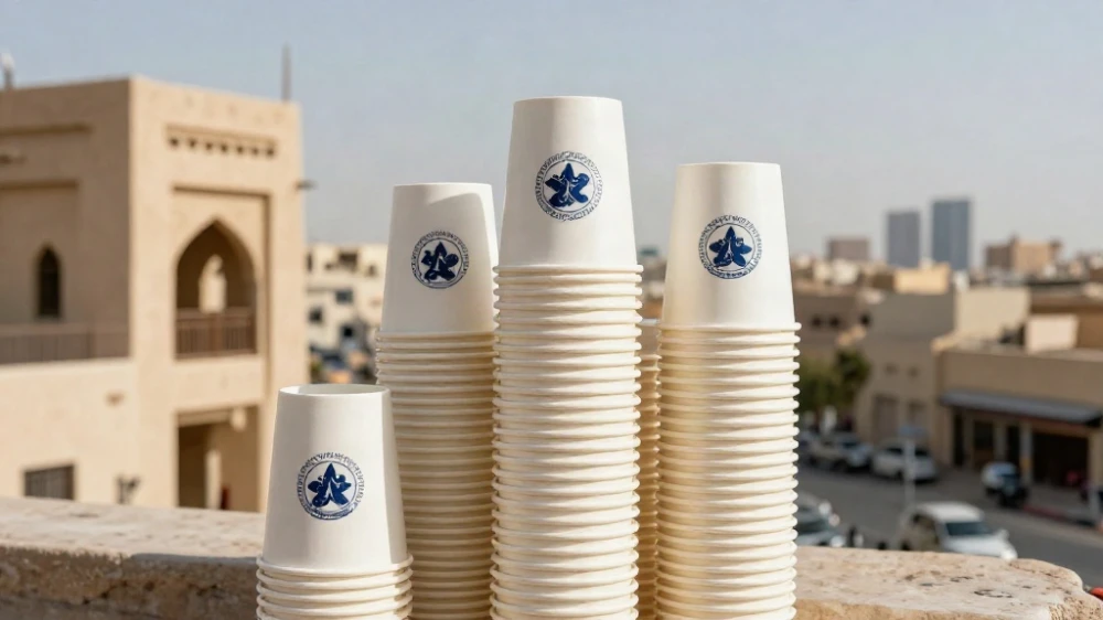 اكواب ورقيه مصبوعه بالجمله