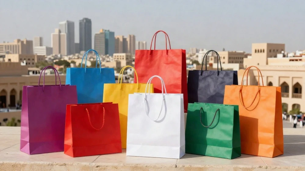 تجهيز اكياس ورق هدايا بالجملة