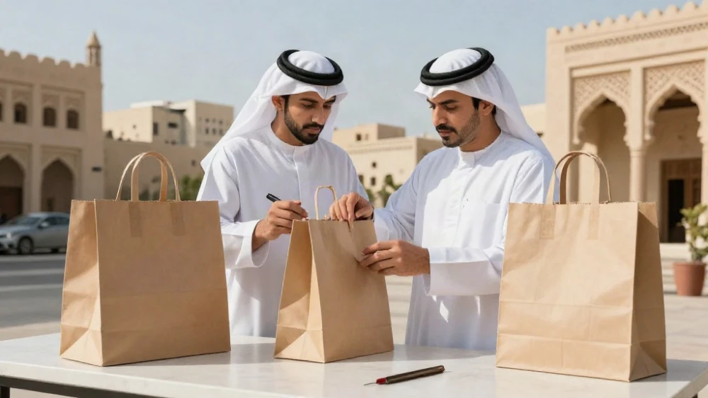 تصميم اكياس ورقية للشركات