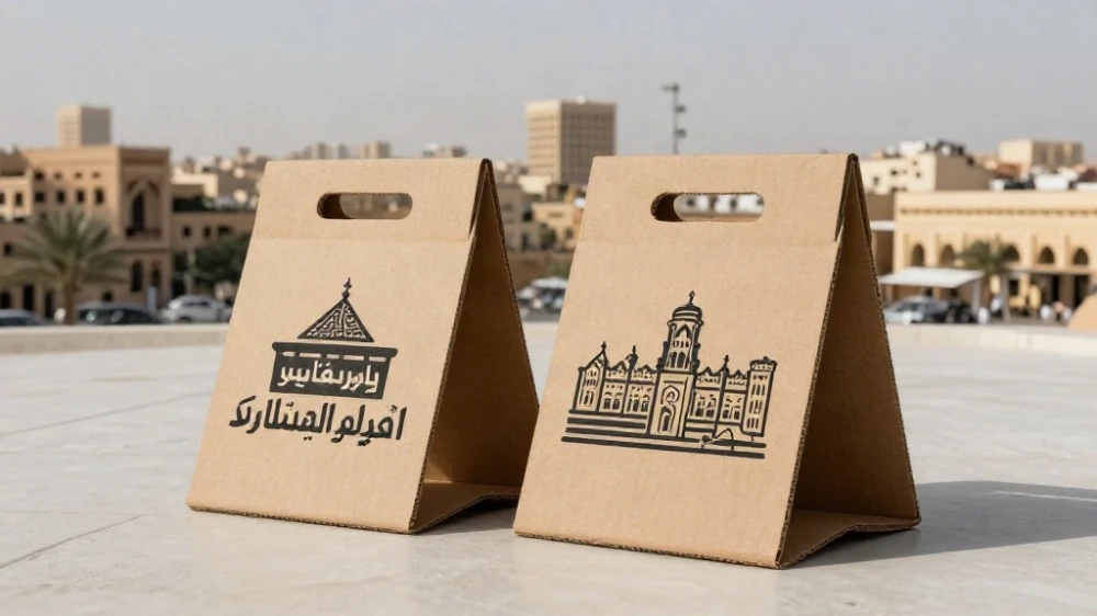 تصميم ستاندات إعلانية ورقية بالرياض