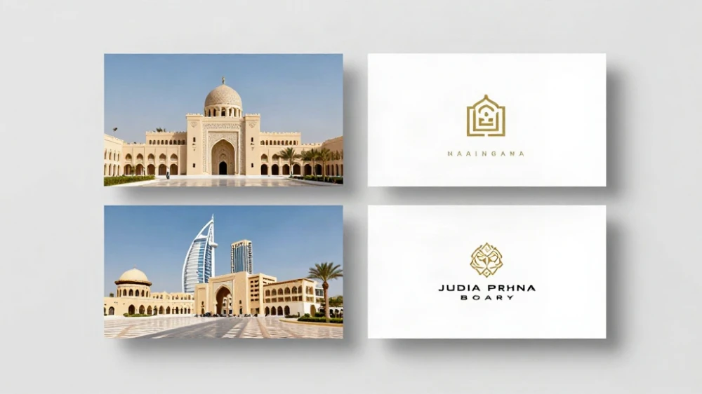 تصميم كروت شخصية فاخرة