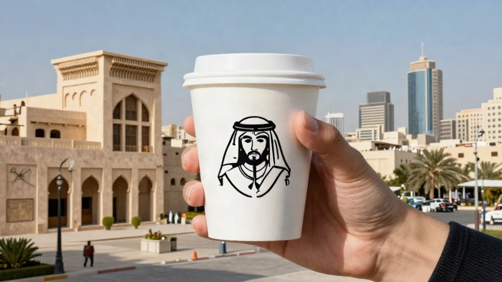 تصميم لوجو كافيهات على الاكواب