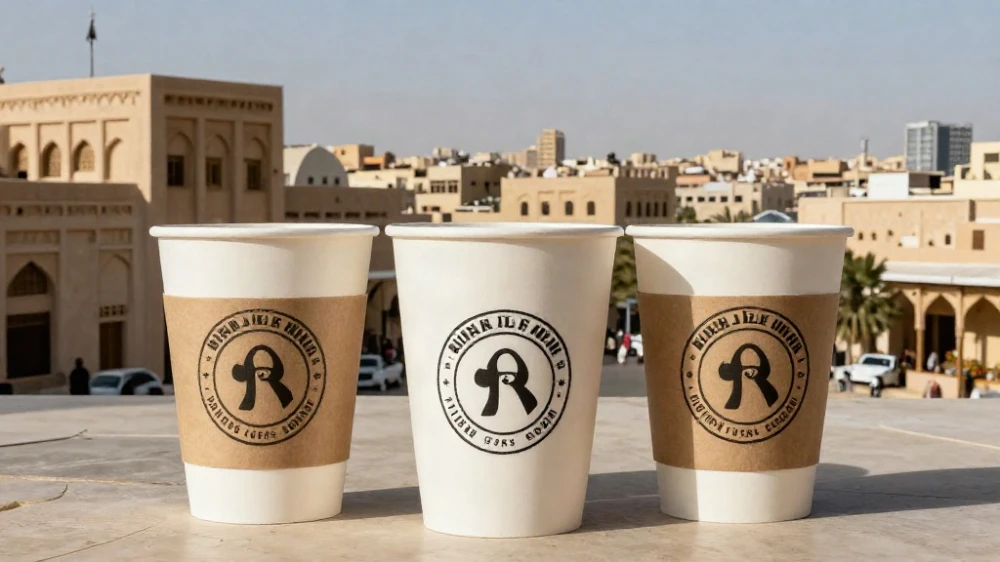 طباعة اكواب ورق للمقاهي