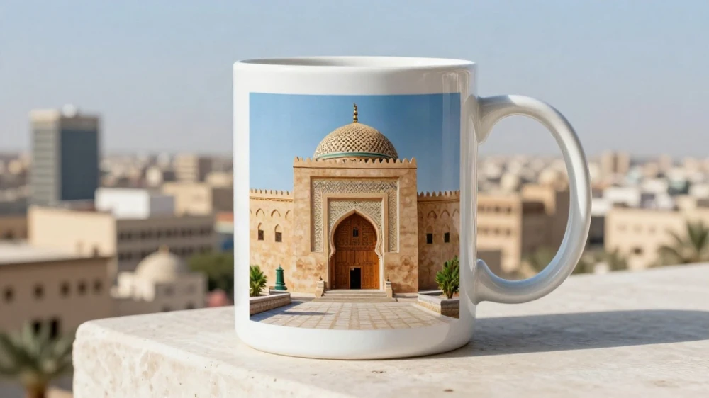 طباعة حرارية على اكواب السيراميك