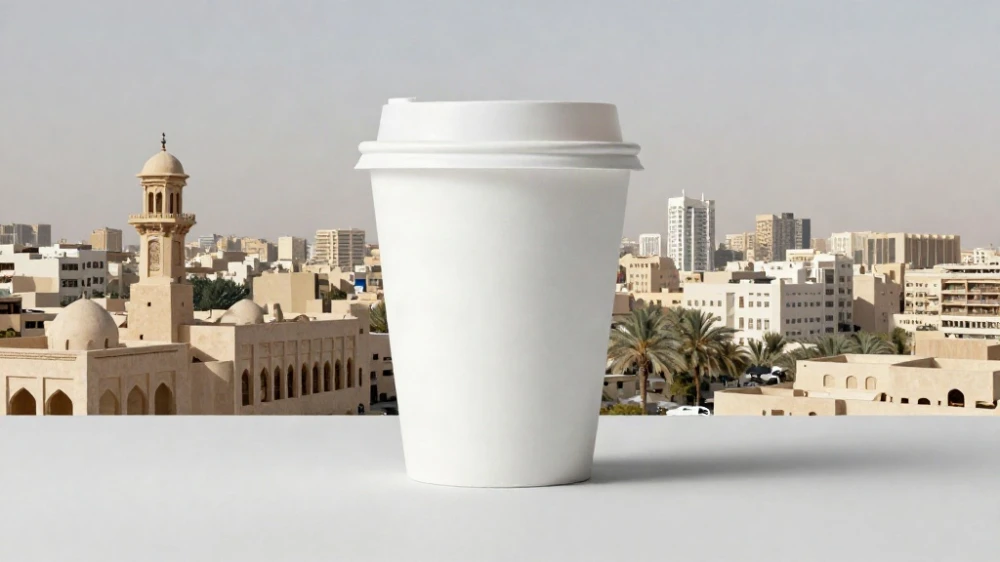 طباعة شعار على اكواب القهوة الرياض