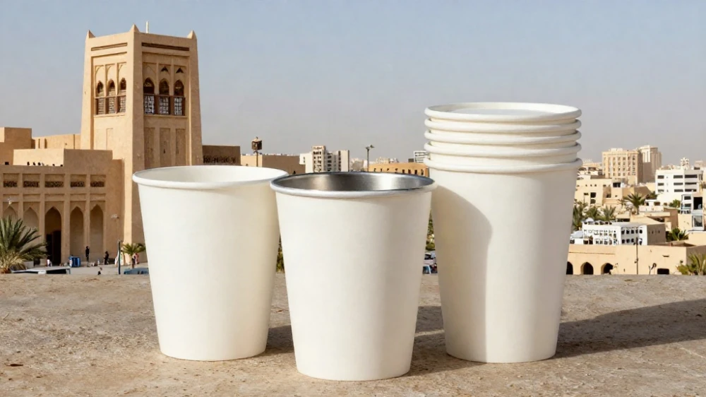 مصنع أكواب ورقية دبل وول في السعودية