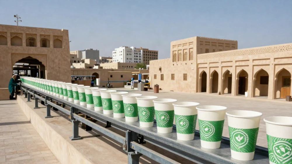 مصنع اكواب ورقية في الرياض
