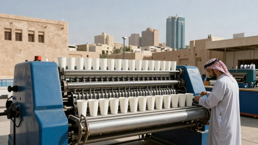 مصنع اكواب ورقية في السعودية