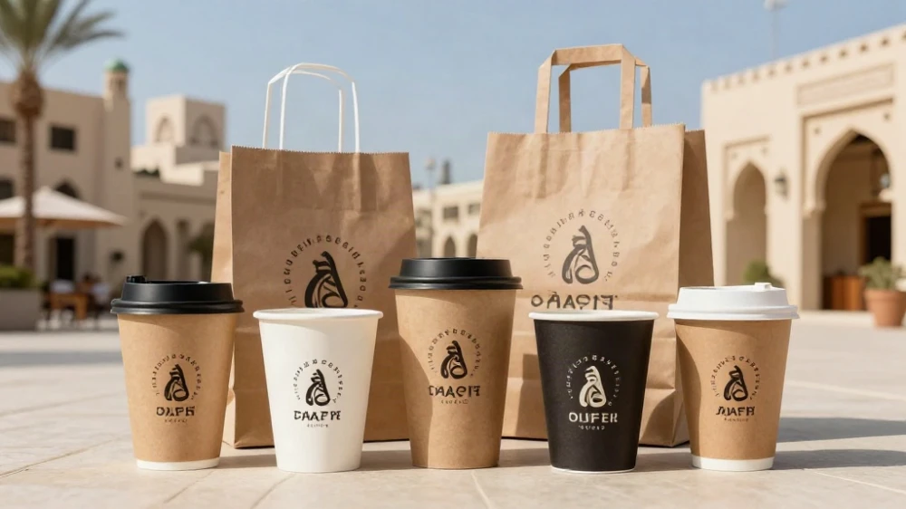 مطبوعات الهوية البصرية للمقاهي بالمملكة