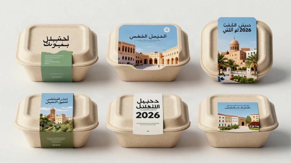 تصميم أكياس ورقية فاخرة للوجبات السريعة